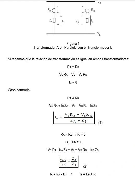 Paralelo De Transformadores ¿qué Debemos Considerar 7162